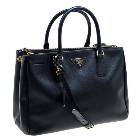 prada medium saffiano lux top handle black|prada saffiano lux.